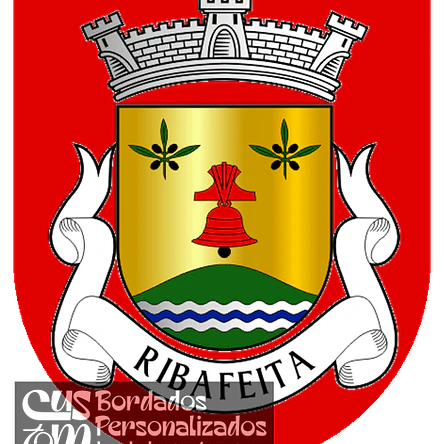 Emblema Bordado Freguesia de Ribafeita (Viseu, Viseu) 1