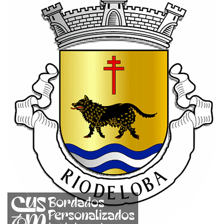 Emblema Bordado Freguesia de Rio de Loba (Viseu, Viseu) 1