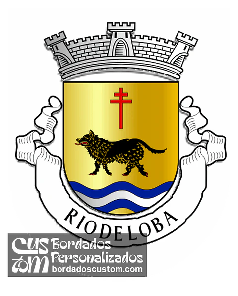 Emblema Bordado Freguesia de Rio de Loba (Viseu, Viseu)