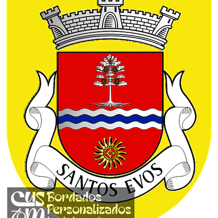 Emblema Bordado Freguesia de Santos Evos (Viseu, Viseu) 1