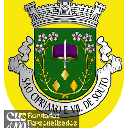 Emblema Bordado Freguesia de São Cipriano e Vil de Souto (Viseu, Viseu) 1