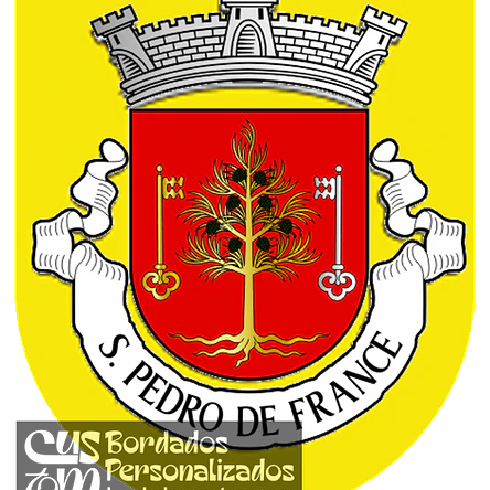 Emblema Bordado Freguesia de São Pedro de France (Viseu, Viseu) 1
