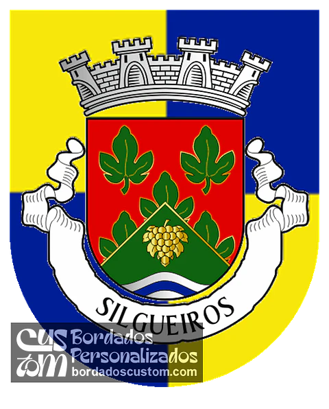 Emblema Bordado Freguesia de Silgueiros (Viseu, Viseu)