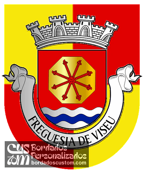 Emblema Bordado Freguesia de Viseu (Viseu, Viseu)