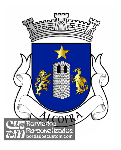Emblema Bordado Freguesia de Alcofra (Vouzela, Viseu)