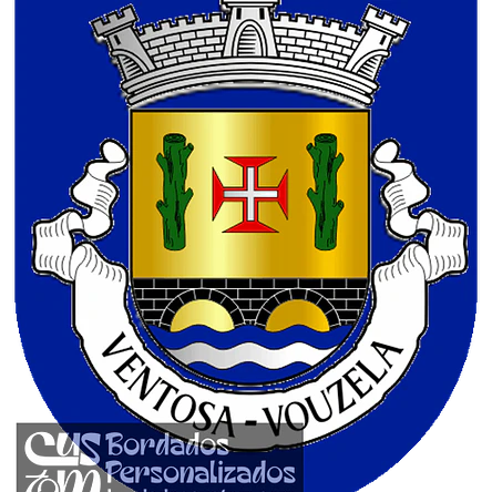 Emblema Bordado Freguesia de Ventosa (Vouzela, Viseu) 1