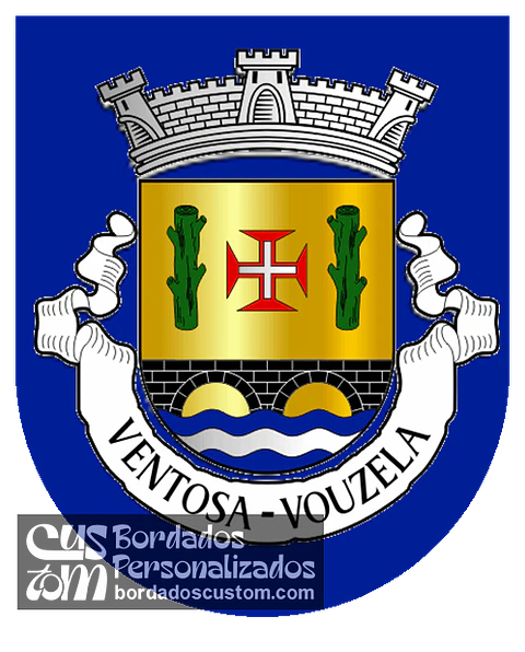 Emblema Bordado Freguesia de Ventosa (Vouzela, Viseu)