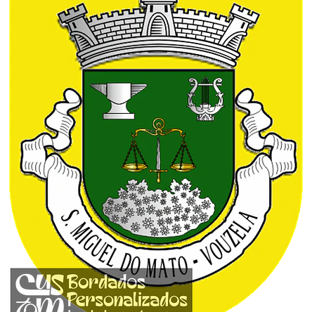 Emblema Bordado Freguesia de São Miguel do Mato (Vouzela, Viseu) 1