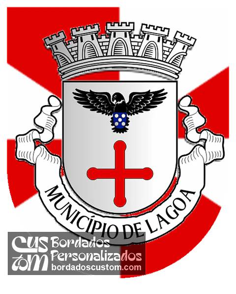 Emblema Bordado Município de Lagoa (Açores)