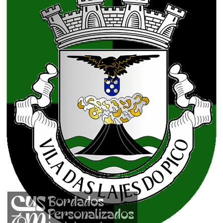 Emblema Bordado Município de Lajes do Pico (Açores) 1
