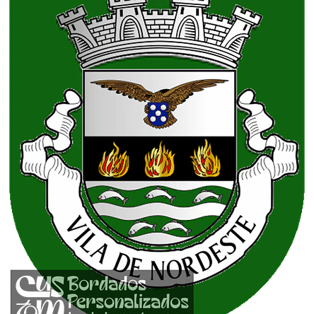 Emblema Bordado Município de Nordeste (Açores) 1
