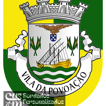 Emblema Bordado Município de Povoação (Açores) 1