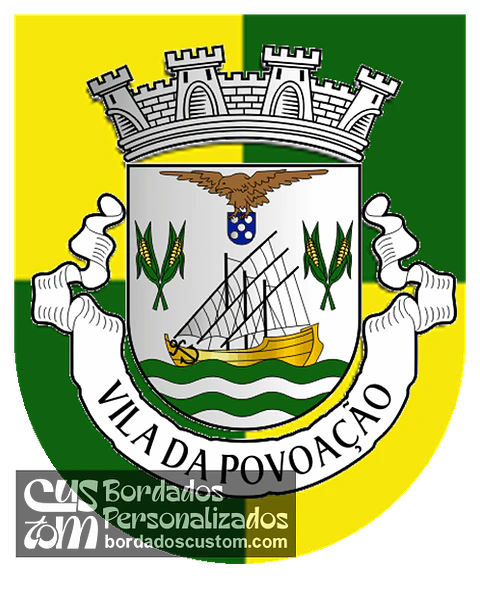 Emblema Bordado Município de Povoação (Açores)