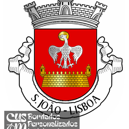 Emblema Bordado Antiga Freguesia de São João (Lisboa, Lisboa) 1