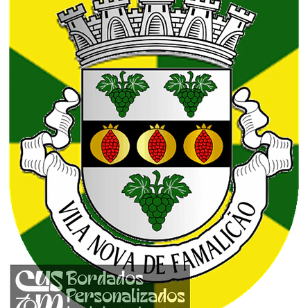 Emblema Bordado Município de Vila Nova de Famalicão (Braga) 1