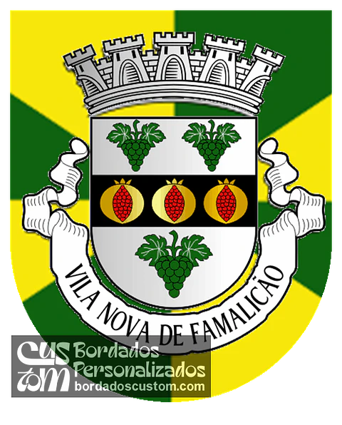 Emblema Bordado Município de Vila Nova de Famalicão (Braga)