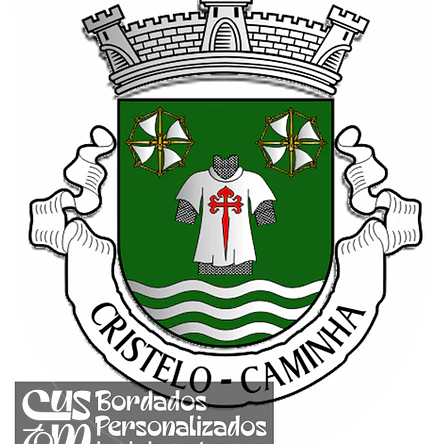 Emblema Bordado Antiga Freguesia de Cristelo (Caminha, Viana do Castelo) 1