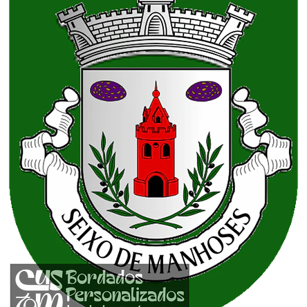 Emblema Bordado Freguesia de Seixo de Manhoses (Vila Flor, Bragança) 1
