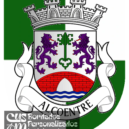 Emblema Bordado Freguesia de Alcoentre (Azambuja, Lisboa) 1
