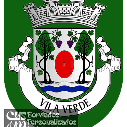 Emblema Bordado Município de Vila Verde (Braga) 1