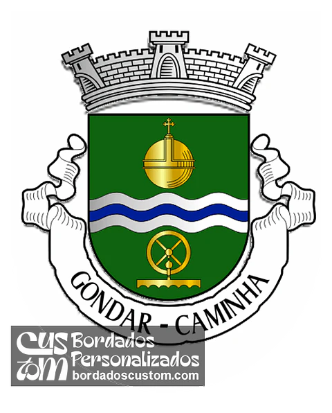Emblema Bordado Antiga Freguesia de Gondar (Caminha, Viana do Castelo)