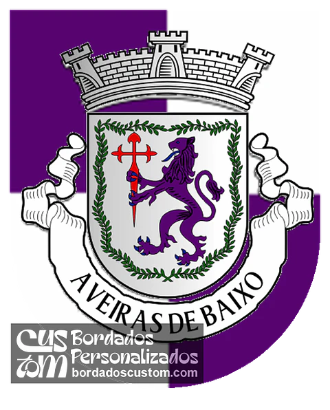 Emblema Bordado Freguesia de Aveiras de Baixo (Azambuja, Lisboa)