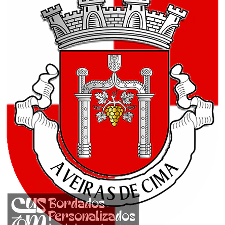 Emblema Bordado Freguesia de Aveiras de Cima (Azambuja, Lisboa) 1