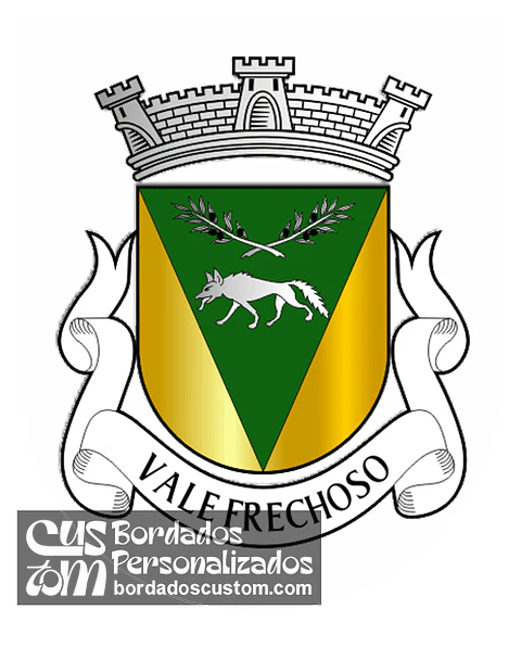 Emblema Bordado Freguesia de Vale Frechoso (Vila Flor, Bragança)
