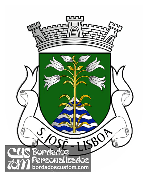 Emblema Bordado Antiga Freguesia de São José (Lisboa, Lisboa)