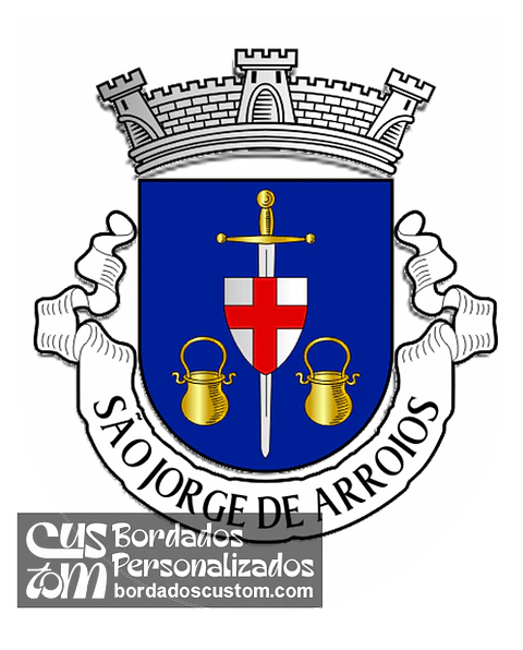 Emblema Bordado Antiga Freguesia de São Jorge de Arroios (Lisboa, Lisboa)