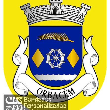 Emblema Bordado Antiga Freguesia de Orbacém (Caminha, Viana do Castelo) 1