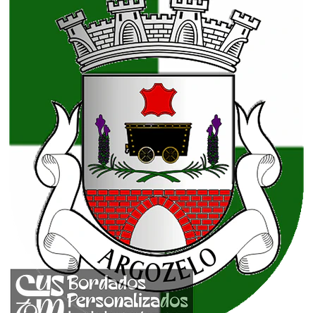 Emblema Bordado Freguesia de Argozelo (Vimioso, Bragança) 1