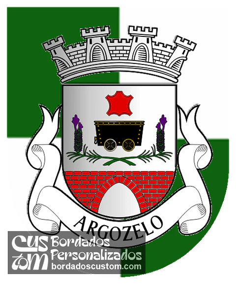 Emblema Bordado Freguesia de Argozelo (Vimioso, Bragança)