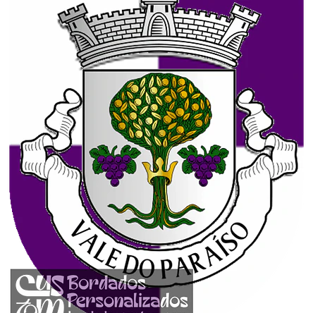 Emblema Bordado Freguesia de Vale do Paraíso (Azambuja, Lisboa) 1