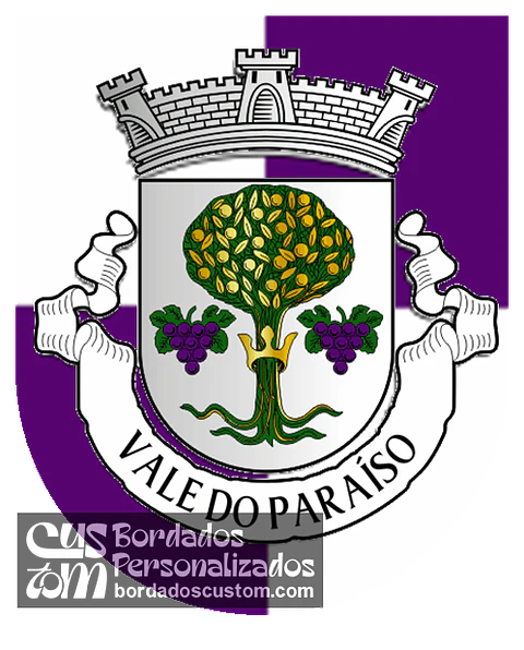 Emblema Bordado Freguesia de Vale do Paraíso (Azambuja, Lisboa)