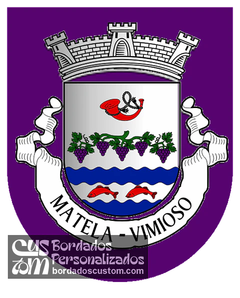 Emblema Bordado Freguesia de Matela (Vimioso, Bragança)