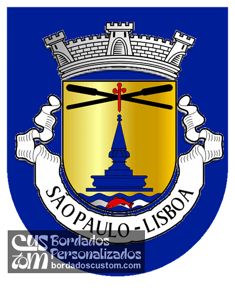 Emblema Bordado Antiga Freguesia de São Paulo (Lisboa, Lisboa)