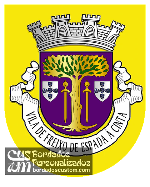 Emblema Bordado Município de Freixo de Espada à Cinta (Bragança)