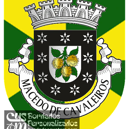 Emblema Bordado Município de Macedo de Cavaleiros (Bragança) 1