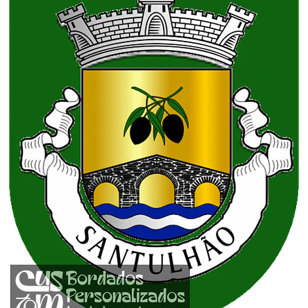 Emblema Bordado Freguesia de Santulhão (Vimioso, Bragança) 1