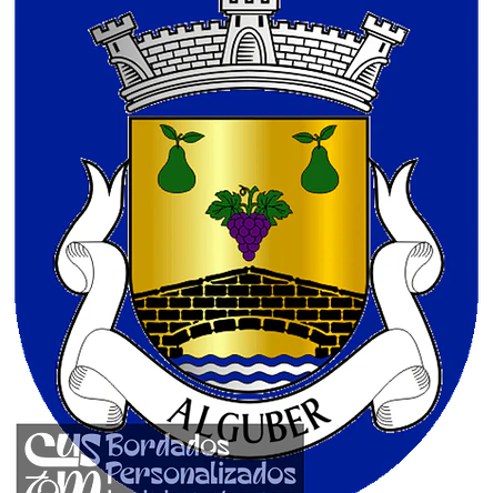 Emblema Bordado Freguesia de Alguber (Cadaval, Lisboa) 1