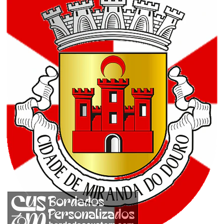 Emblema Bordado Município de Miranda do Douro (Bragança) 1