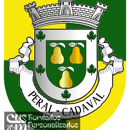 Emblema Bordado Freguesia de Peral (Cadaval, Lisboa) 1