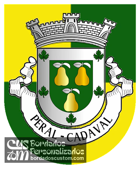 Emblema Bordado Freguesia de Peral (Cadaval, Lisboa)