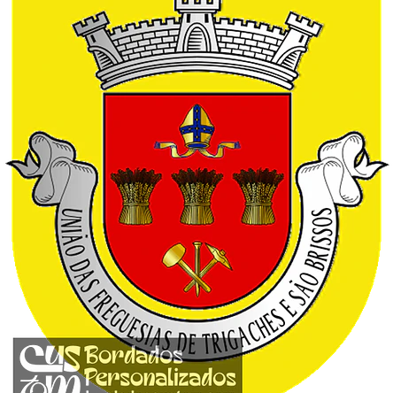 Emblema Bordado Freguesia de Trigaches e São Brissos (Beja, Beja) 1