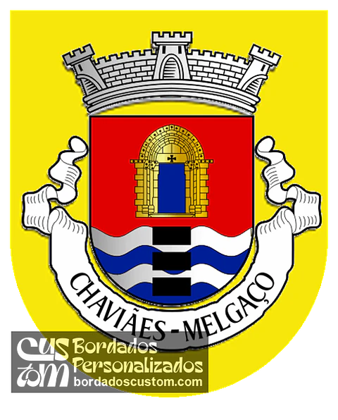 Emblema Bordado Antiga Freguesia de Chaviães (Melgaço, Viana do Castelo)