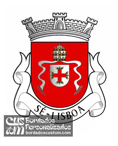 Emblema Bordado Antiga Freguesia de Sé (Lisboa, Lisboa)
