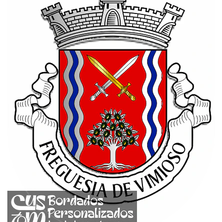 Emblema Bordado Freguesia de Vimioso (Vimioso, Bragança) 1