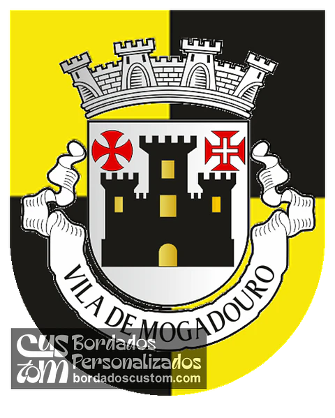 Emblema Bordado Município de Mogadouro (Bragança)