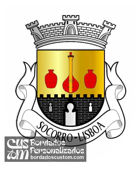 Emblema Bordado Antiga Freguesia de Socorro (Lisboa, Lisboa)